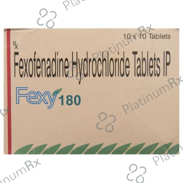 Fexy 180mg Tablet 10s