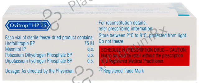 Ovitrop HP 75IU Injection 1ml