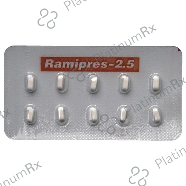 Ramipres 2.5mg Tablet 10s