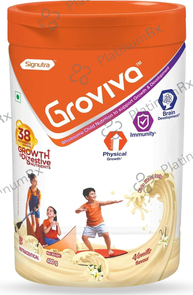 Groviva Vanilla Powder 400gm