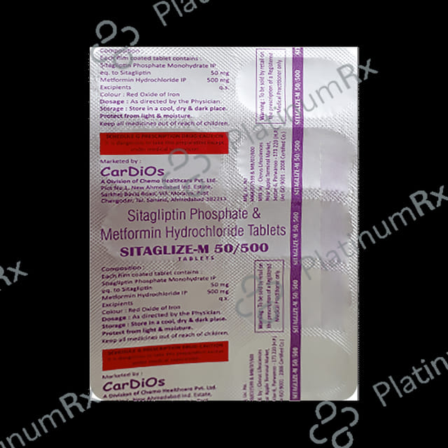 Sitaglize-M 50/500 Tablet