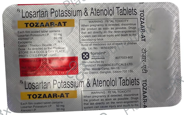 Tozaar AT 50/50mg Tablet 15s