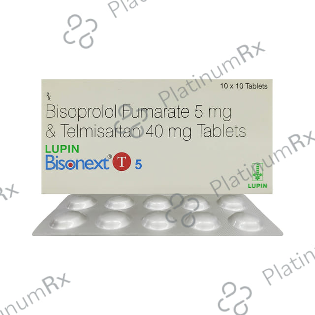 Bisonext T 5/40mg Tablet 10s