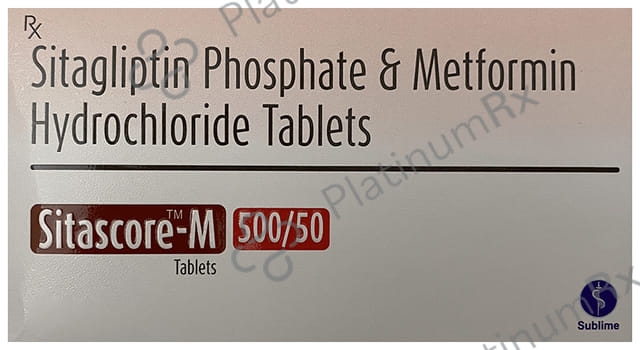 Sitascore-M 500/50 Tablet