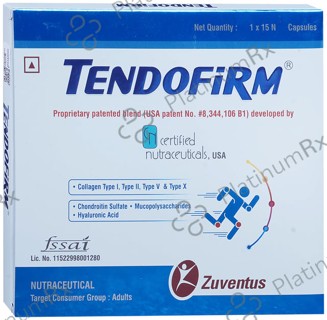 Tendofirm Capsule 15s