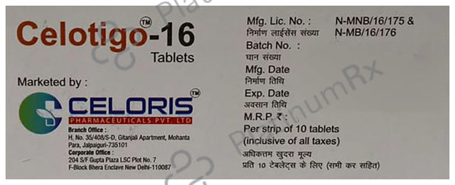 Celotigo 16 Tablet