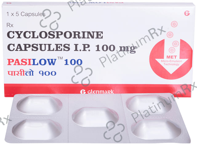 Pasilow 100mg Capsule 5s
