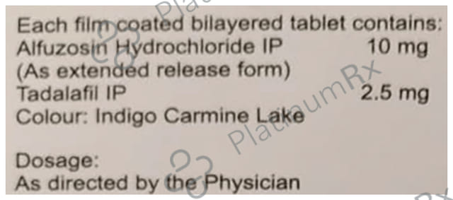 Luts T 2.5/10mg Tablet 10s