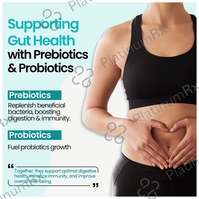 Zingavita Multi Vitamins with Probiotics & Prebiotics - For Immunity, Stamina, Bones & Gut Health -