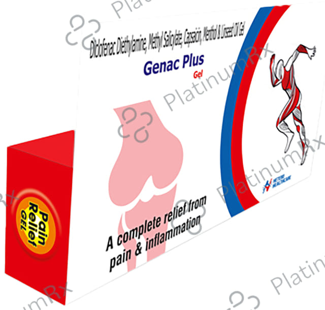 Genac Plus Gel (30gm Each) 4s