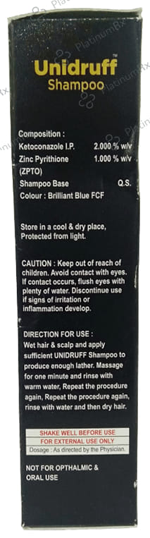 Unidruff Shampoo 50 Shampoo