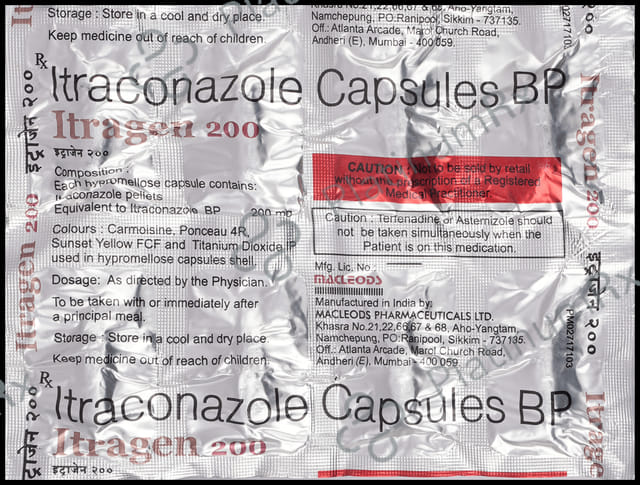 ITRAGEN 200MG CAPSULE