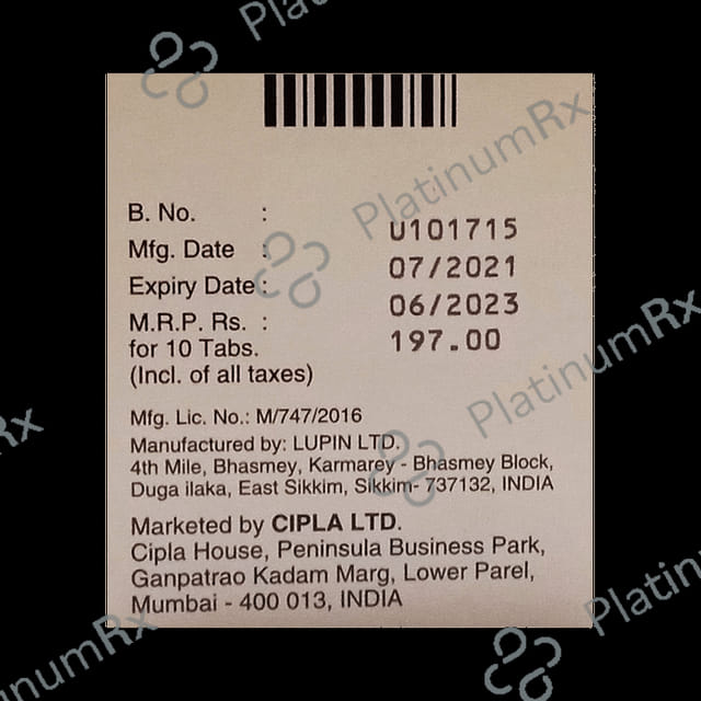 Carloc I 6.25 Tablet