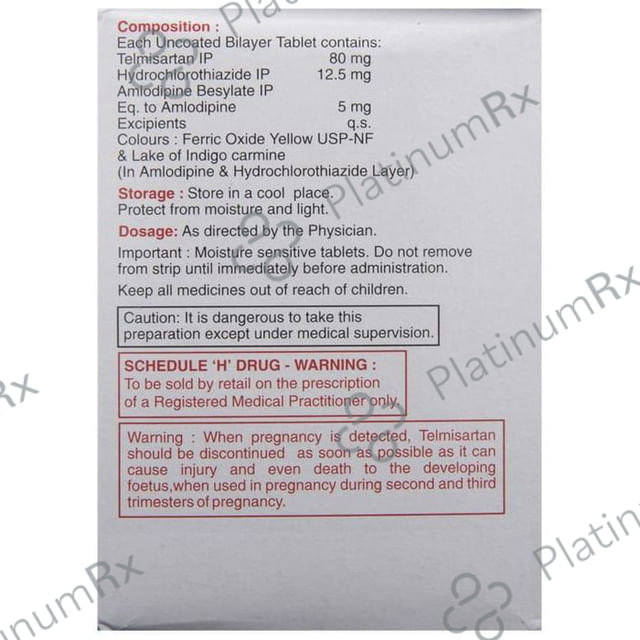 Telma AMH 80mg Tablet 15s