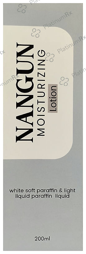 Nangun Moisturizing Lotion with Soft Paraffin & Light Liquid Paraffin - For Soft & Smooth Skin