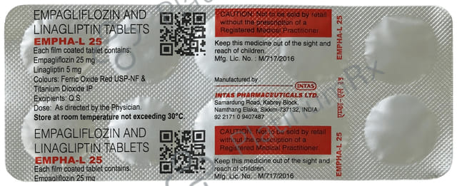 Empha L 25/5mg Tablet 10s