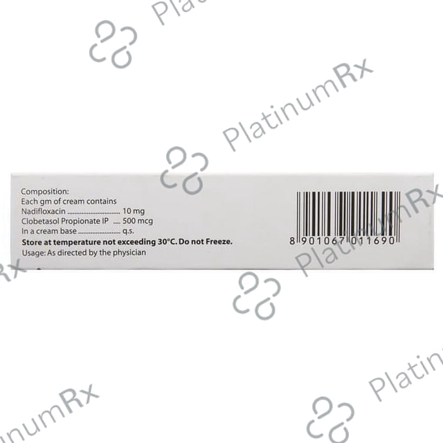 Nadoxin C 500mcg/10mg Cream 10gm