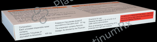 Mox CV 400mg/57mg Tablet DT