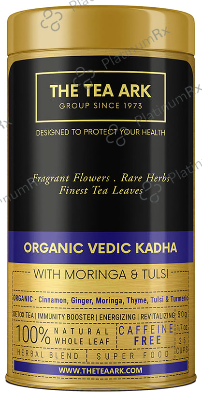 The Tea Ark Organic Vedic Kadha with Moringa and Tulsi