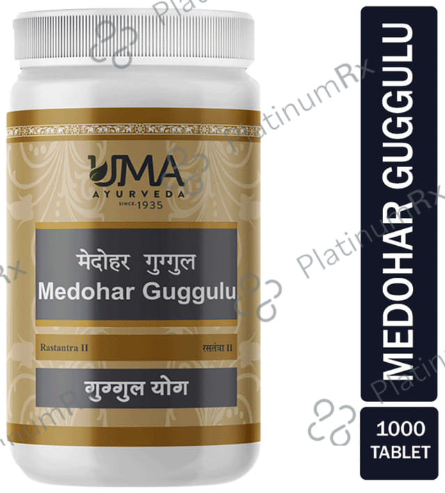 Uma Ayurveda Medohara Guggulu Tablet 1000 tablets