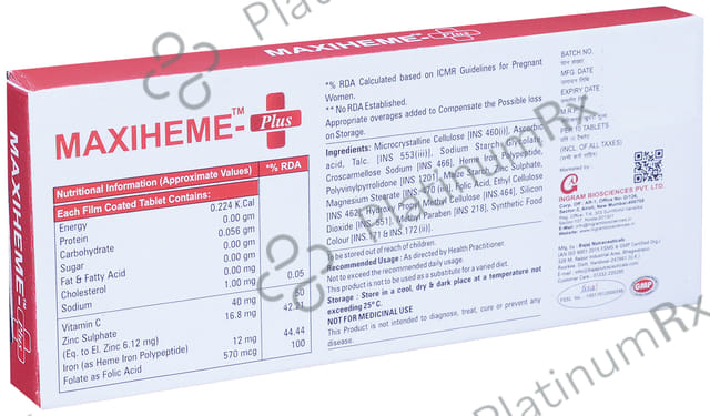 Maxiheme Plus Tablet