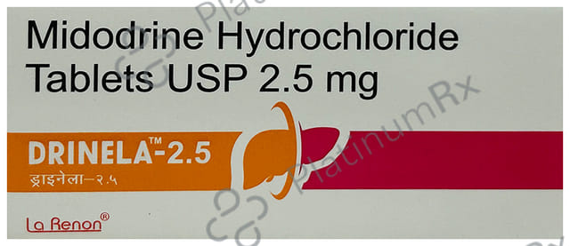 Drinela 2.5mg Tablet 10s