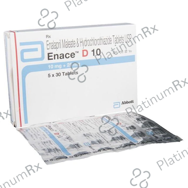 Enace D 10/25mg Tablet 10s
