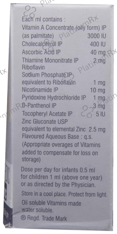 Vi Syneral Zinc Oral Drop 15ml