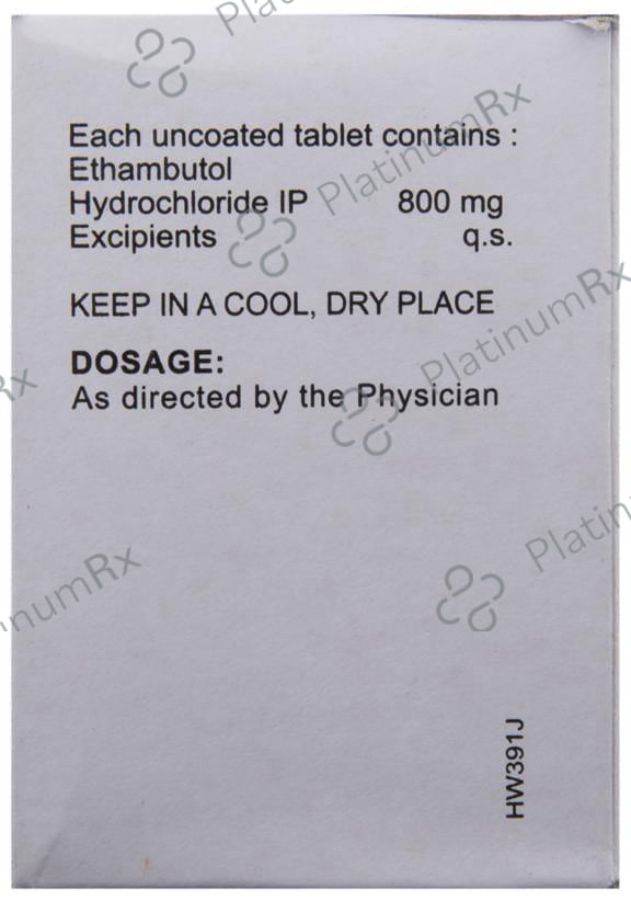 Mycobutol 800 Tablet