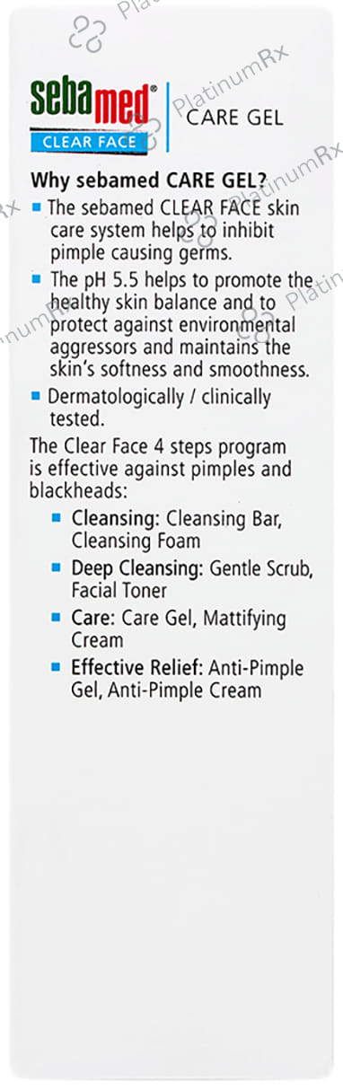 Sebamed Clear Face Care Gel 50ml