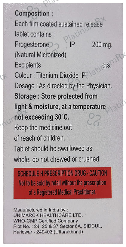 Pogesto 200 SR Tablet 10s