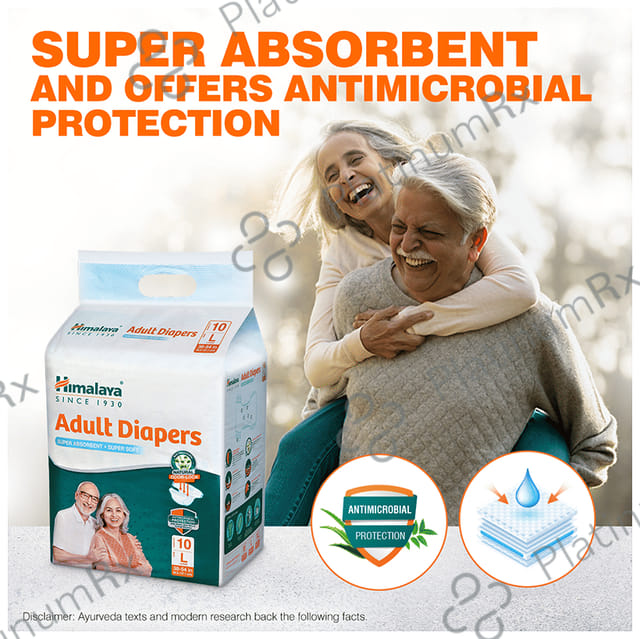 Himalaya Adult Diaper super absorbent super soft -Tape style Diaper Medium