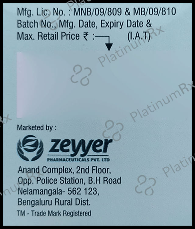 Dapazer-V 100 Tablet SR