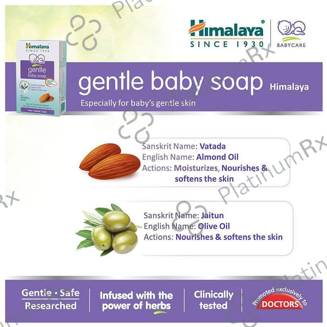 Himalaya Gentle Baby Soap 3s