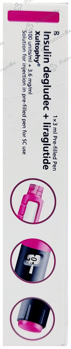 Xultophy 3.6/100mg (100 IU/ml) (5*3ml Disposable Pen)