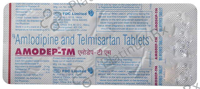 Amodep TM 5/40mg Tablet 10s
