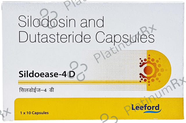 Sildoease D 4/0.5mg Capsule 10s