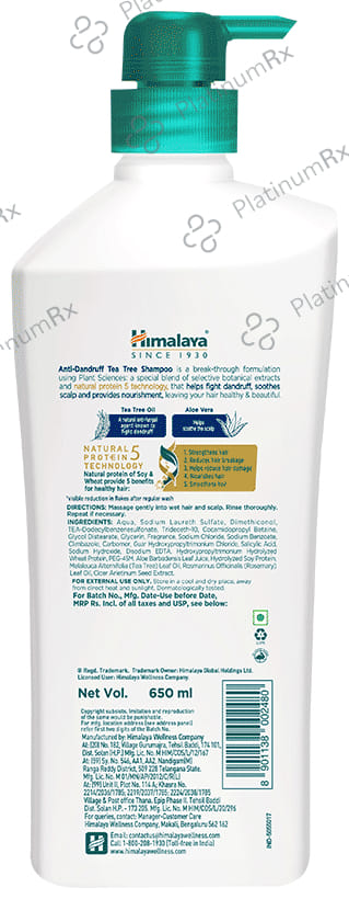 Himalaya Anti Dandruff Shampoo 650ml