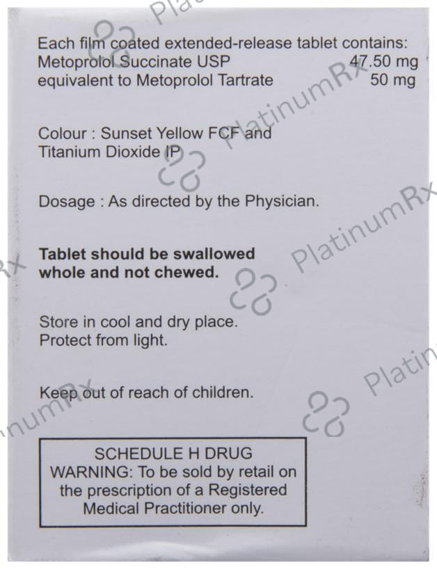 Metomac 50mg Tablet ER 10s