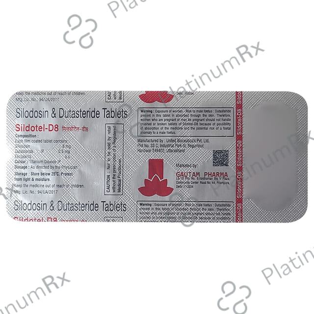 Sildotel D8 Tablet 10s