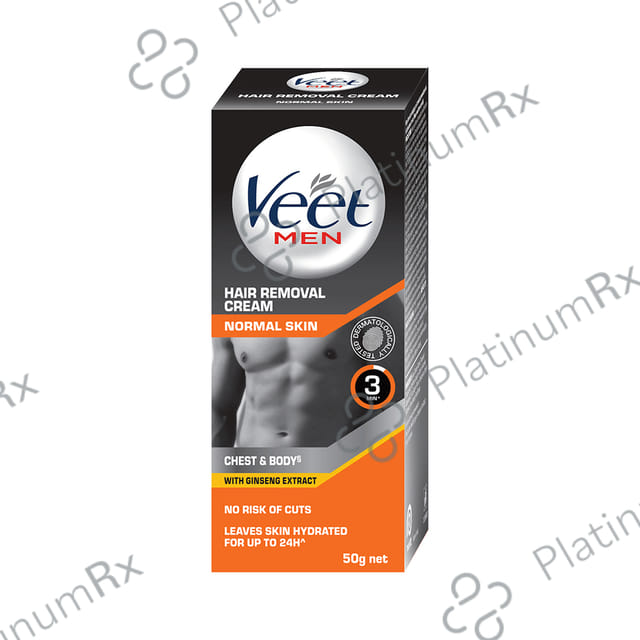 Veet Hair Removal Cream for Men Normal Skin 50gm