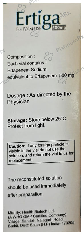 Ertiga 500mg Injection