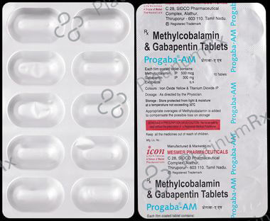 Progaba AM 300/500mcg Tablet 10s
