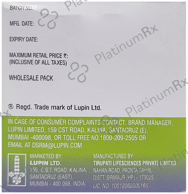 Lupivestin 500mg Tablet 10s