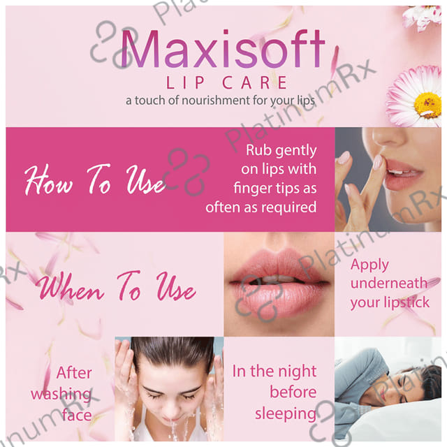 Maxisoft Lip Care SPF 15 (10gm Each) 6 Tubes