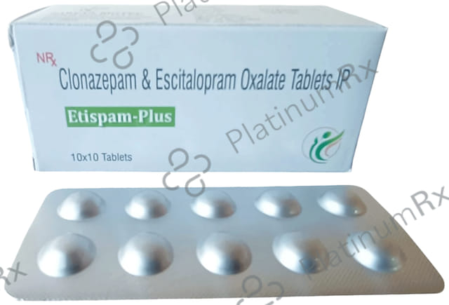 Etispam Plus 0.5/10mg Tablet 10s