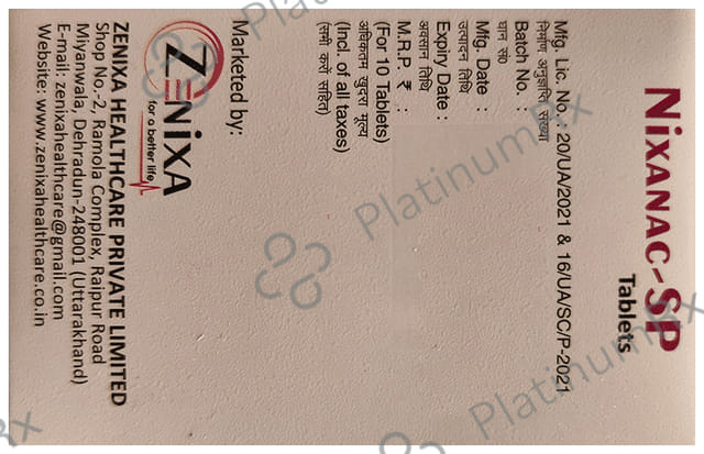 Nixanac-SP Tablet