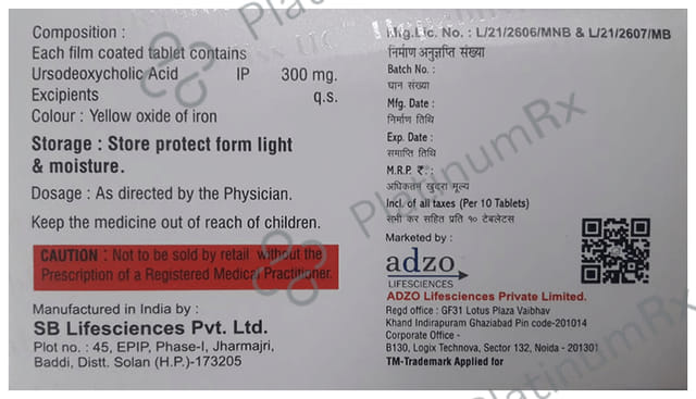 Hepabliss UC 300mg Tablet 10s