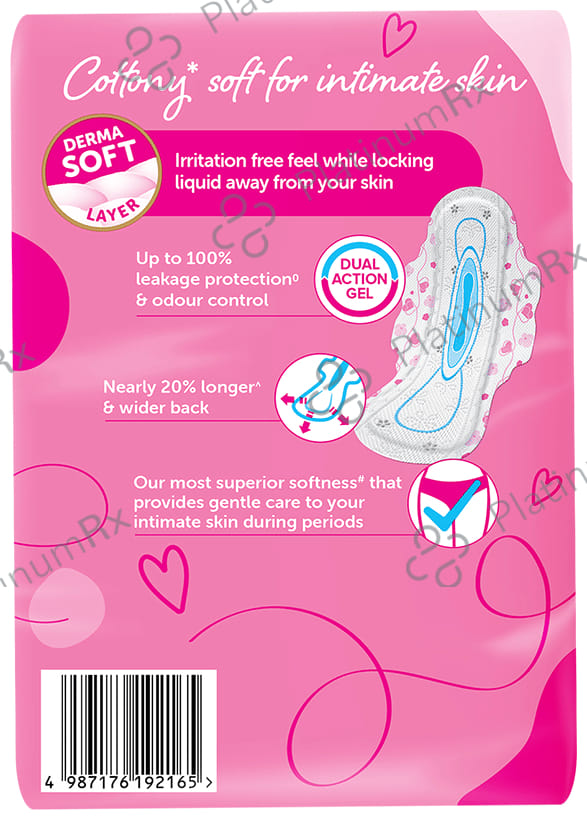Whisper Ultra Soft Sanitary Pads XL 50 pads
