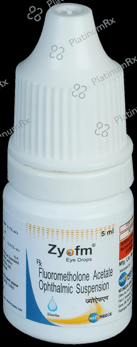 Zyofm 0.1% Eye Drop 5ml